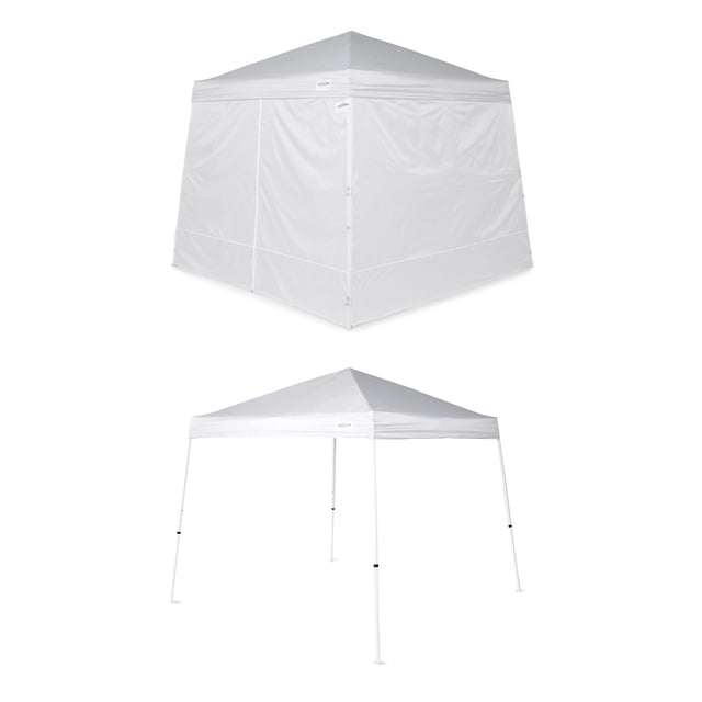 Two Leg Canopy Caravan Canopy V-Series 10x10' 2 Slant Leg Sidewall & Instant Canopy ...