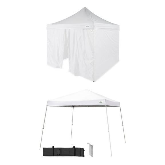 Caravan Canopy V-Series 12x12' 2 Slant Leg Sidewall & Instant Canopy Kit
