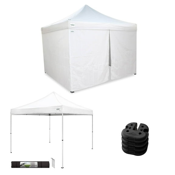 Caravan Canopy V-Series Sidewalls & M-Series Pro 2 Shade Tent w/4 Weights