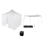 Caravan Canopy V Series Sidewalls w/V Series 2 Angled Leg Canopy & 4 Plates