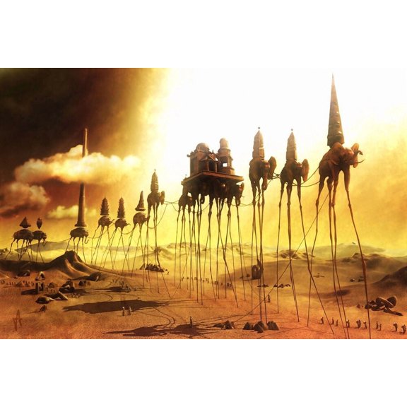 Caravan- Dali - CANVAS OR PRINT WALL ART