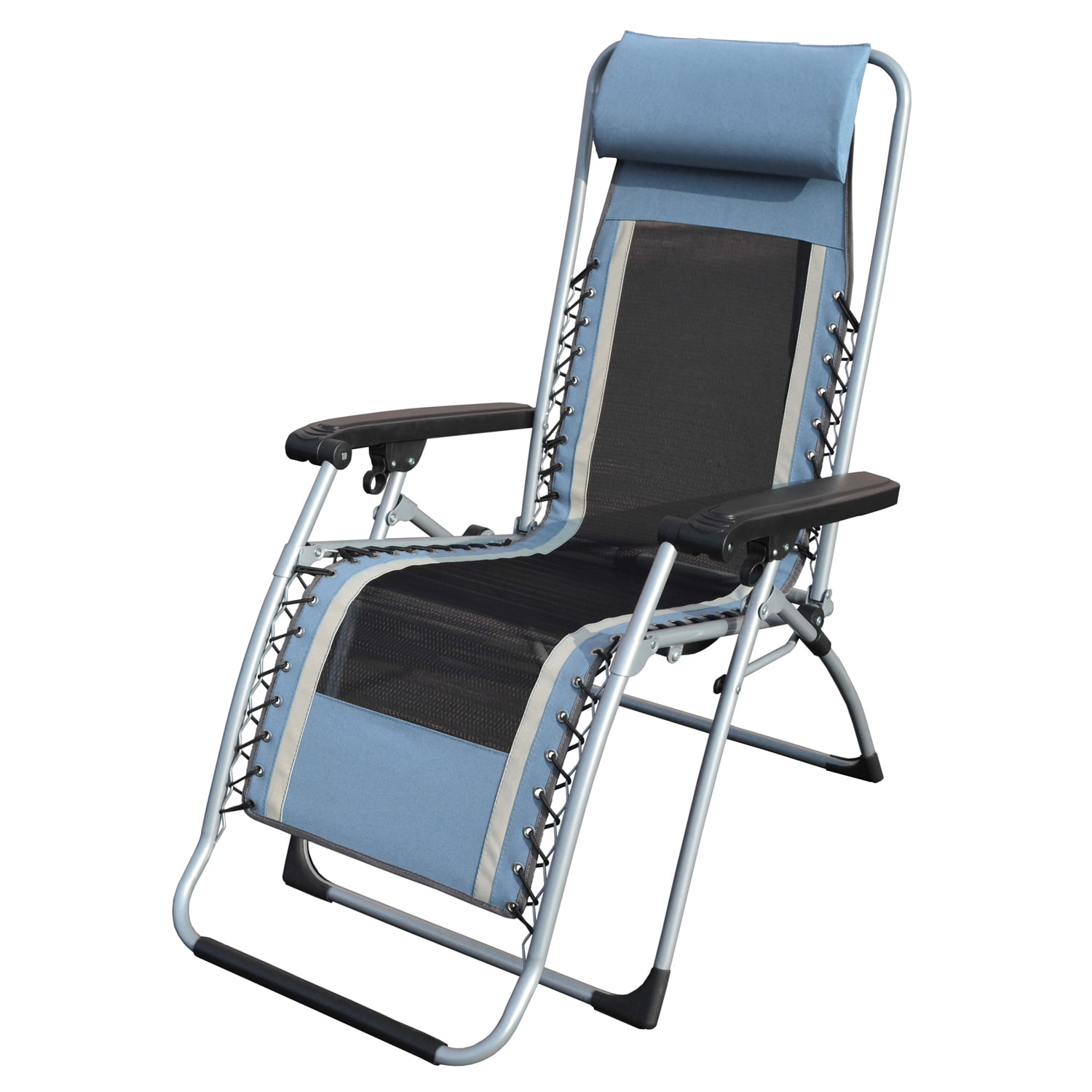 Caravan Global Sports Infinity Fabric Zero Gravity Chair Blue