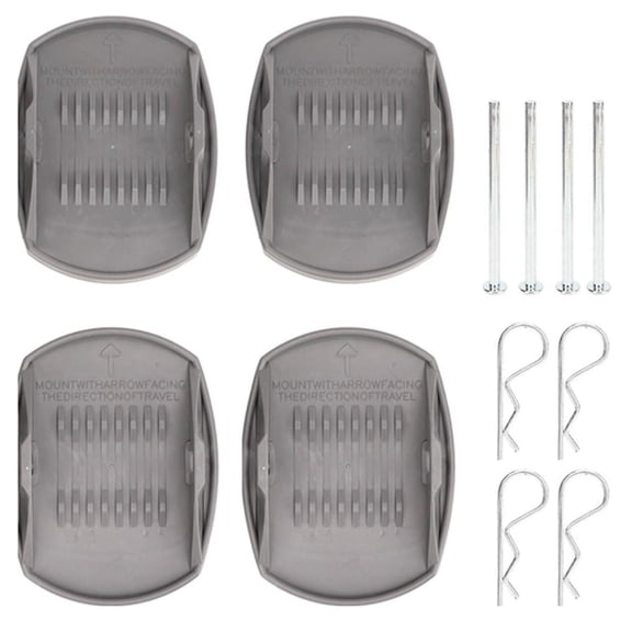 Caravan Jack Pads Leveller Wheel Foot Leg Support Jacking Lift Pad Support Stand for Trailers RV Jack Lift Pad,1 set * anti-sinking support devices for cars,As Shown