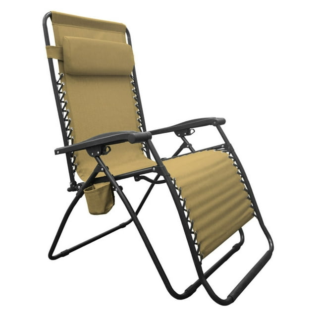Caravan Sports Infinity Big Boy Zero Gravity Lounge Chair Beige
