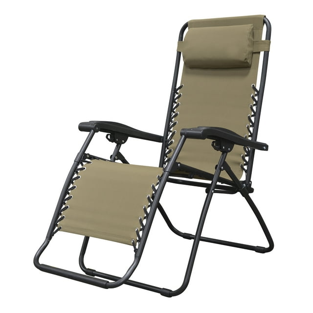 Caravan Sports Zero Gravity Chair, Tan