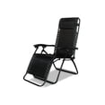 thumbnail image 1 of Caravan Sports Zero Gravity Outdoor Folding Patio Lounge Chair, Black, 1 of 10