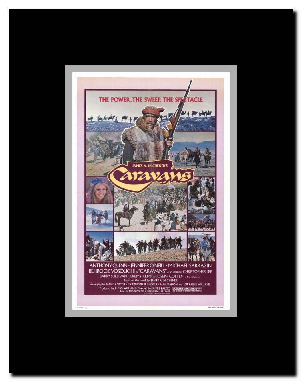 Caravans Framed Movie Poster