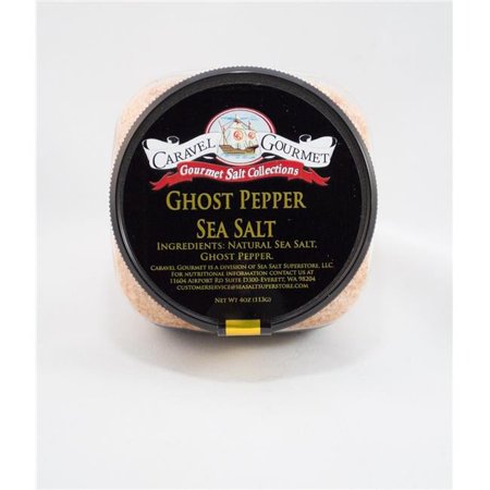Caravel Gourmet KHFM00329962 Ghost Pepper Sea Salt, 4 oz