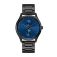 thumbnail image 1 of Caravelle Designed By Bulova Men's Blue Dial Stainless Steel Watch - 45C116, 30m, 1 of 3