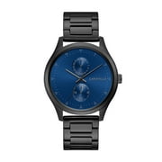 Caravelle Designed By Bulova Men's Blue Dial Stainless Steel Watch - 45C116, 30m