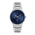 thumbnail image 1 of Caravelle Designed By Bulova Men's Blue Face Diamond Dial Watch 43D107, 1 of 6