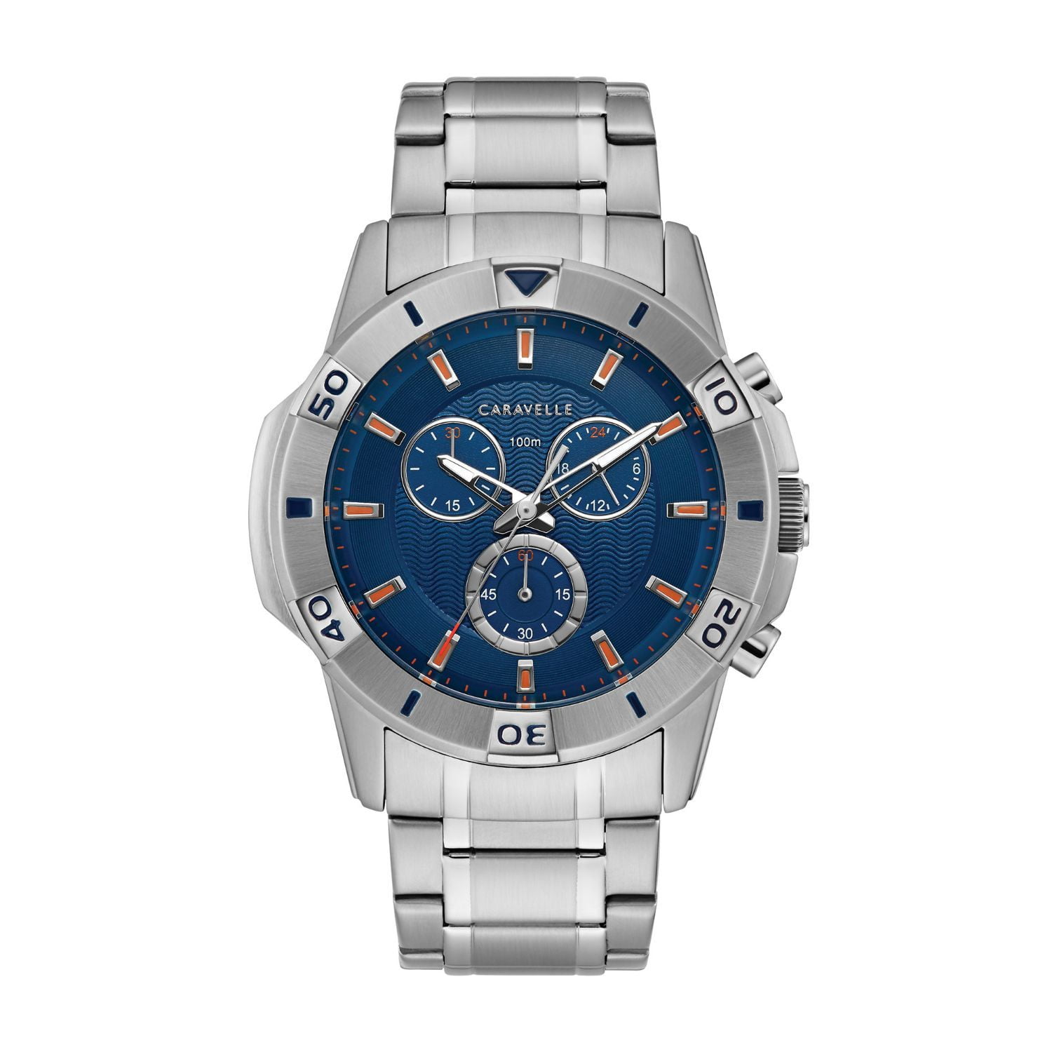 Caravelle by bulova chronograph 50 meters hotsell