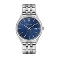 thumbnail image 1 of Caravelle Designed By Bulova Men's Coin Edge Dress Watch 41mm 43B151, 1 of 3