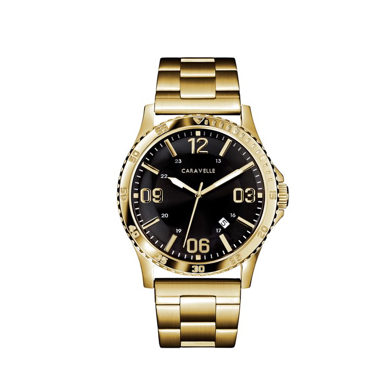 BULOVA CARAVELLE NEW YORK 腕時計 Caravelle New York Men's Quartz Watch with Stainless-Steel S