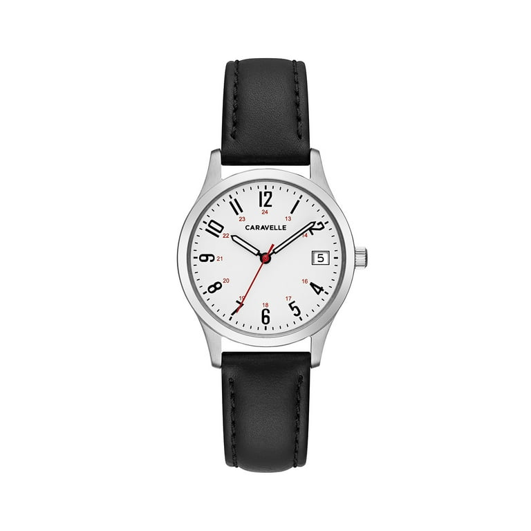 Bulova women's hotsell black watch
