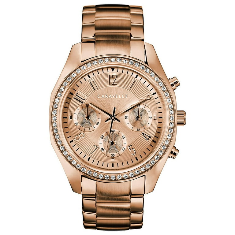 Caravelle Designed By Bulova Women s Chronograph Sport Watch 36mm