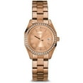 thumbnail image 1 of Caravelle Designed By Bulova Women's Rose Gold Crystal Bracelet Watch 44M114 28mm, 1 of 3