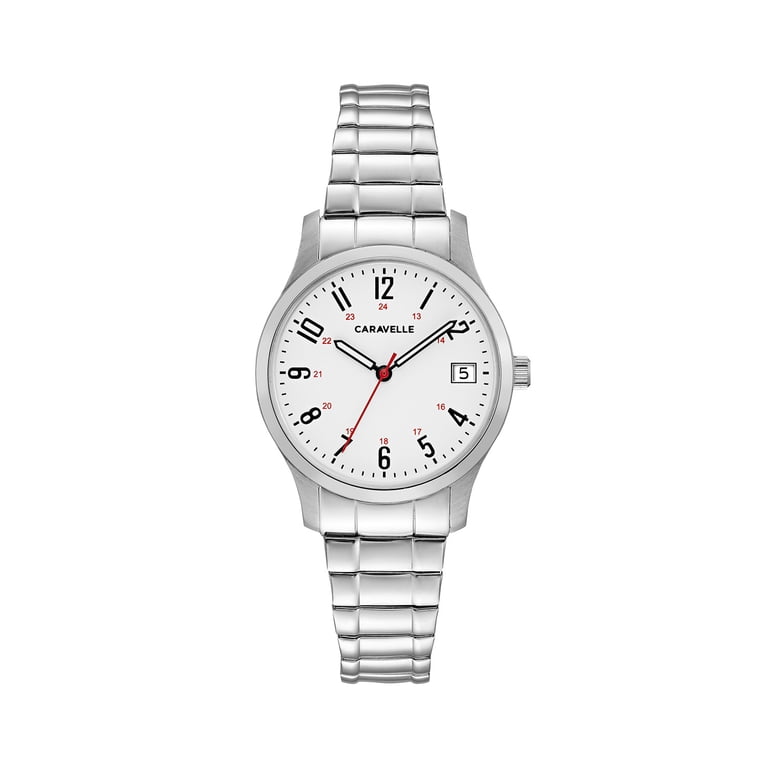 Caravelle by Bulova Ladies Watch White Dial Stainless Steel Bracelet Bulova | Accessories | Caravelle By Bulova Ladies Watch  main image 3