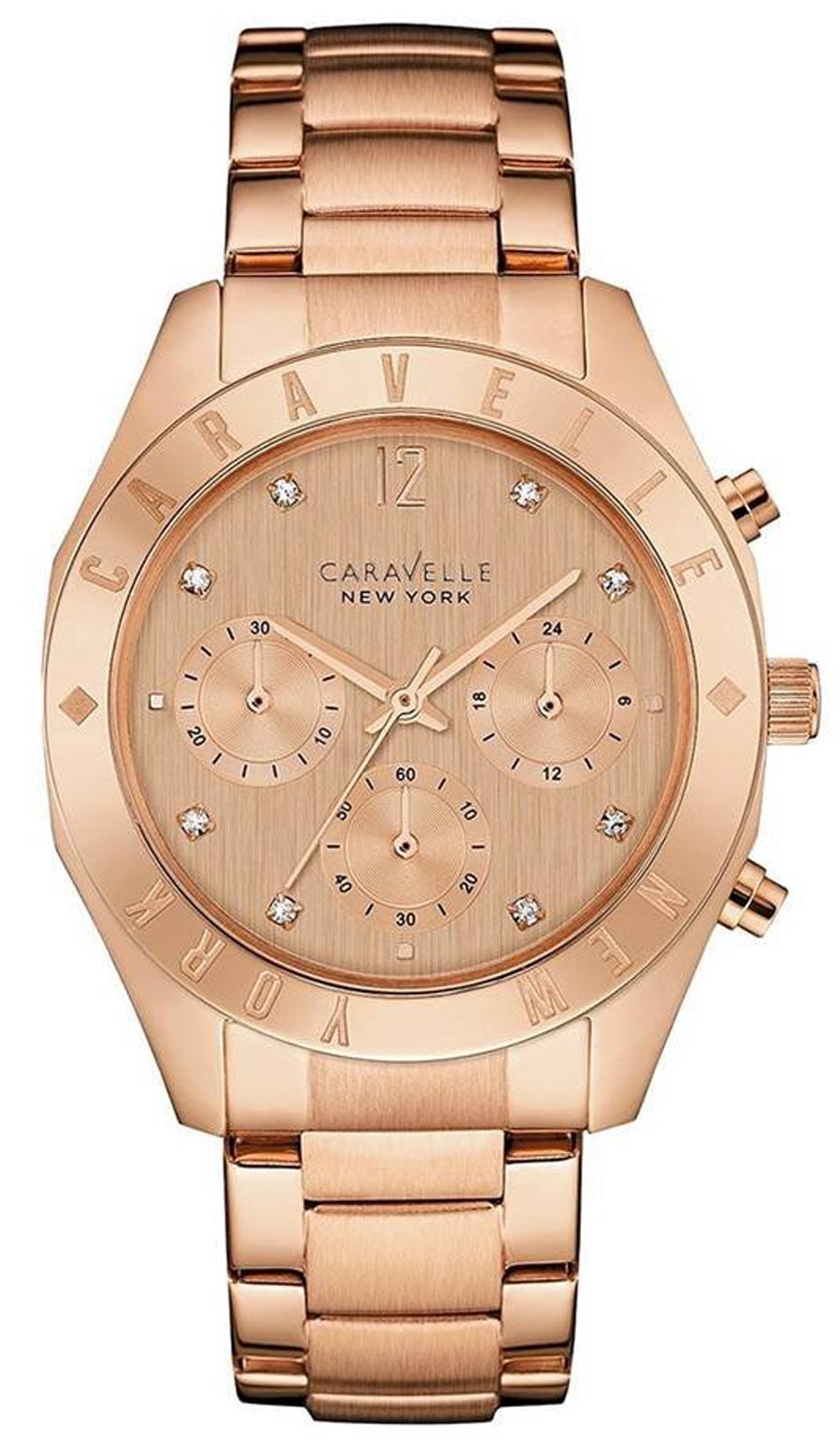 Caravelle New York 44L189 Womens Analog Chronoggraph Jamaica  display picture 2