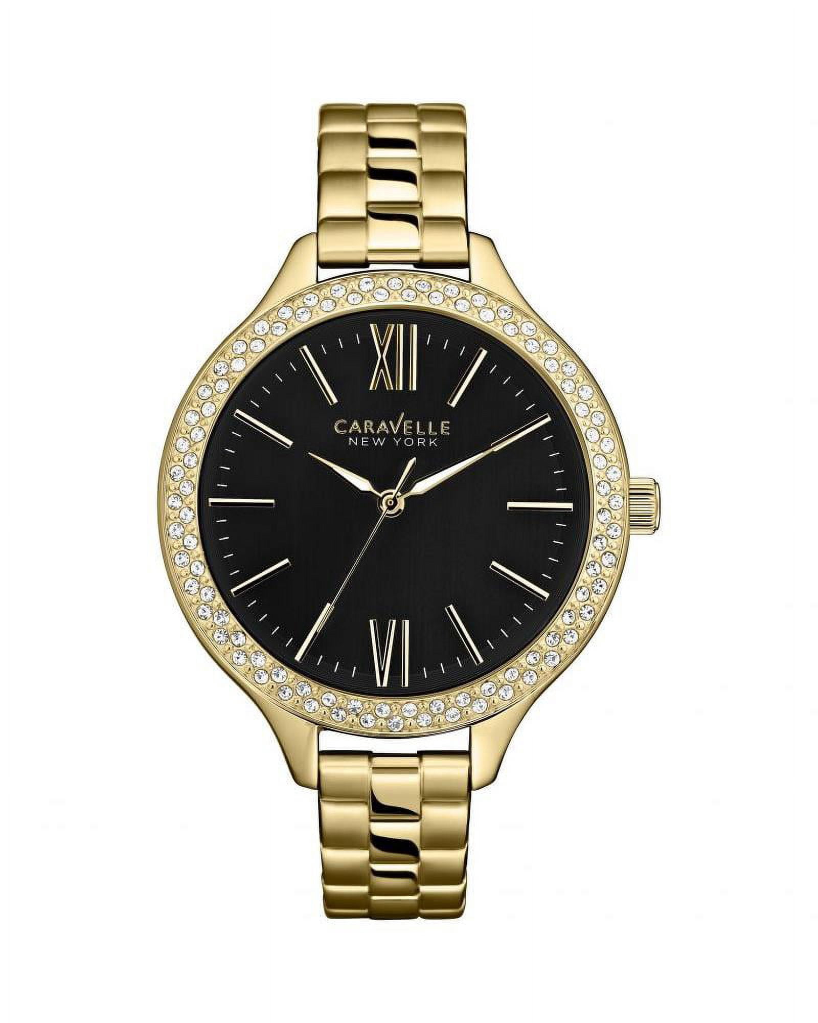 Bulova Caravelle Womens Black Dial Quartz Watch Trinidad and  display picture 2