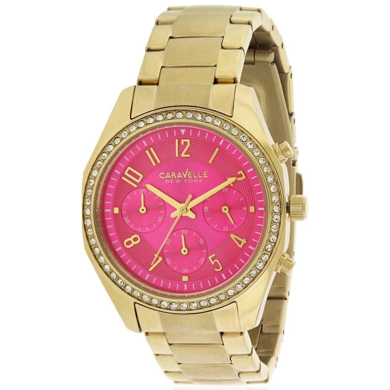 Caravelle Lady Quartz water resistant gold tone Caravelle By Bulova Women main image 4