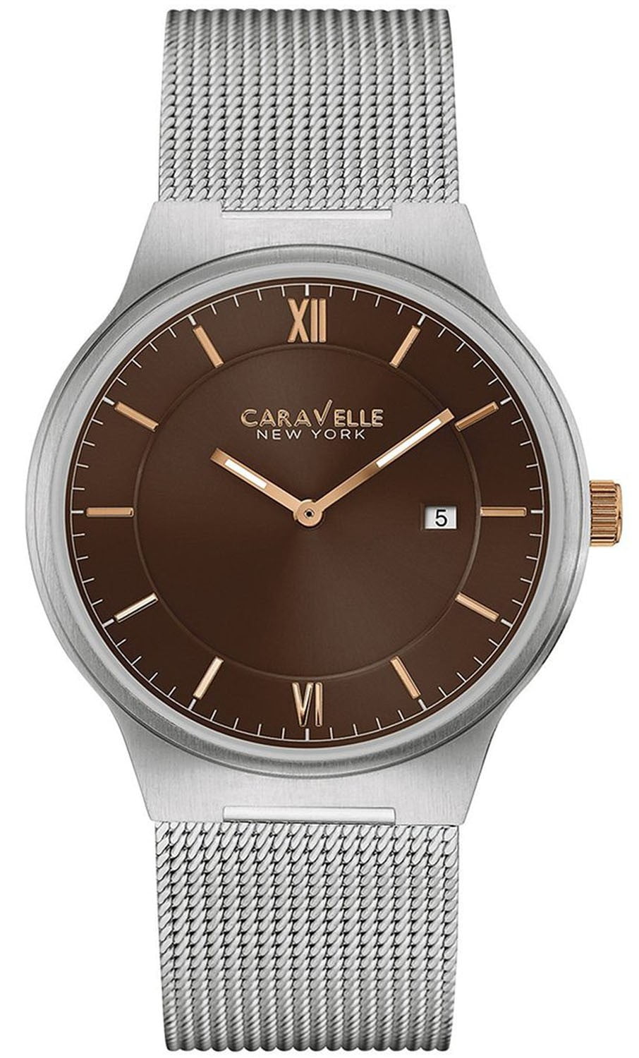 Uhr Silber Caravelle New York Uhr Wrist Watch Caravelle New York