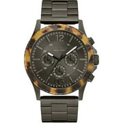 Caravelle New York Mens Chronograph Stainless Steel Gray Watch 45A125
