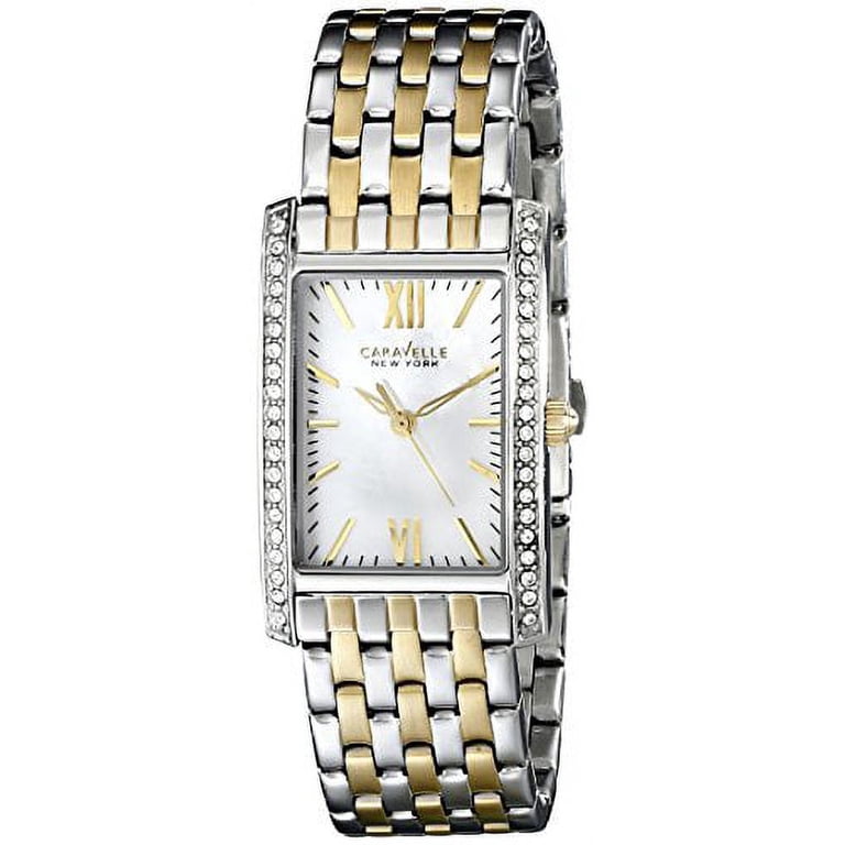 Caravelle New York Women's 45L138 Two-Tone Stainless Steel Watch