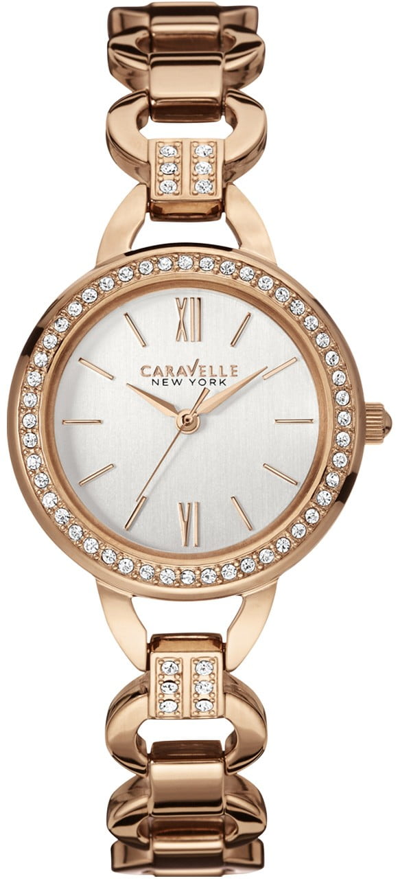 Montre en ou rose Caravelle New York en acier Maroc Ubuy