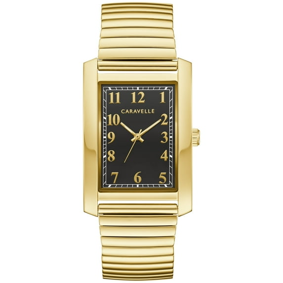 Caravelle by Bulova Men's Gold-Tone Stainless Steel Classic Watch - 44A122