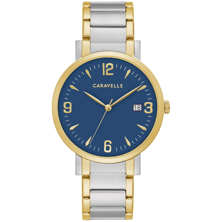 Caravelle by Bulova Two-Tone Watch Amazon.com: Bulova Caravelle Men main image 3