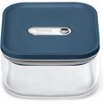 thumbnail image 1 of Caraway 1qt Glass Airtight Food Storage Container with Lid – Non-Toxic, BPA-Free Kitchen Storage Container – Stackable, Space-Saving Airtight Container for Dry Goods and More - Navy, 1 of 7
