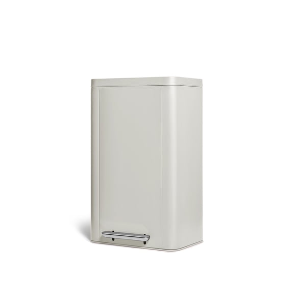 Caraway 45L Rectangular Step Trash Can - Stone