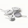 thumbnail image 1 of Caraway Ceramic Non-Stick Pots & Pans Cookware Set, 12- Piece, Gray, 1 of 9