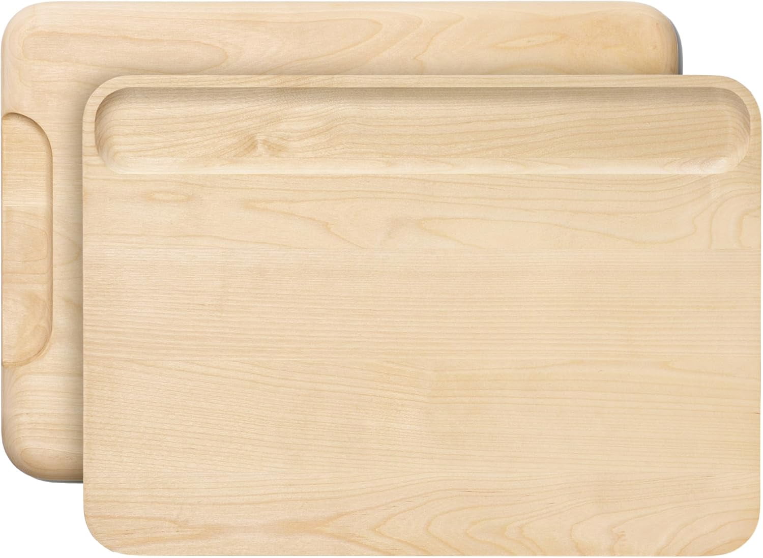 Caraway Cutting Board Large (17 x 12”) Double Sided Wood Cutting