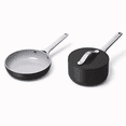 thumbnail image 1 of Caraway Home 2pc Ceramic Nonstick Mini Fry Pan and Mini Sauce Pan Set, 1 of 4