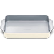 Caraway Non-Stick Ceramic 9 x13  Rectangle Pan - Naturally Slick Ceramic Coating - Perfect for Brownies, Lasagnas, and More - Cream