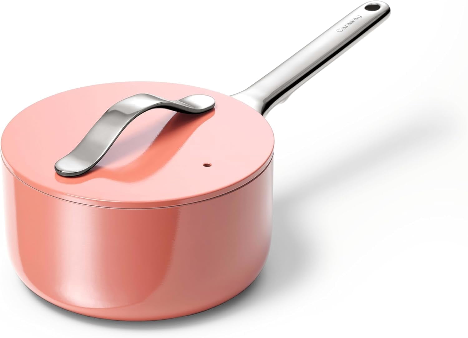 Perracotta Color Caraway Nonstick Ceramic Sauce Pan with (1.75 qt) - Oven Safe ...