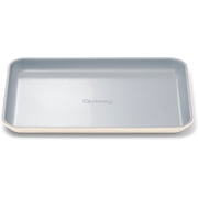Caraway Nonstick Ceramic Small Baking Sheet 9x13    Aluminized Steel Core   Mini Sheet Pan for Baking, Roasting & More - Cream