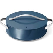 Caraway Rondeau - 6 Qt Non-Stick Pan with Lid - Perfect for Searing, Braising, Roasting - Navy