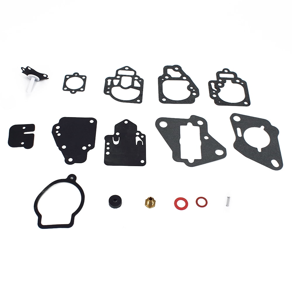 IFJF Carburetor Repair Kit For Mercury Marine 6-25 HP Outboards - Replaces 1395-97611, 1395-9645, Etc.