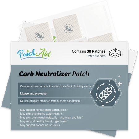 Carb Neutralizer Patch by PatchAid Size: 12-Month Supply