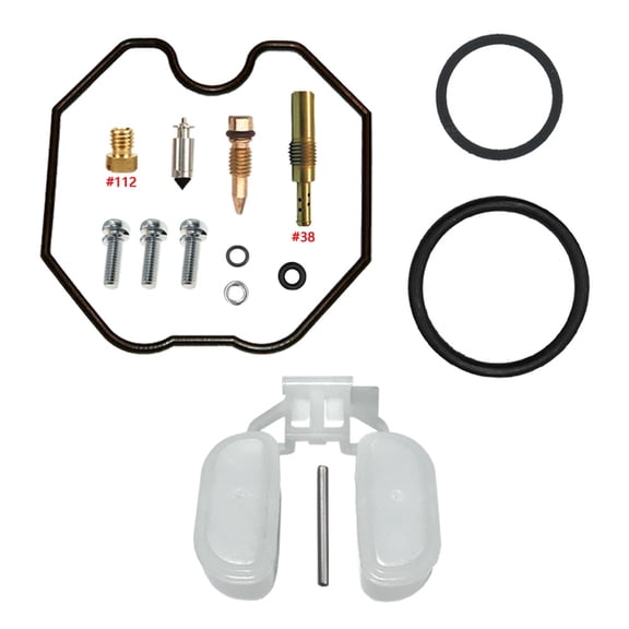 OEM Grade Carburetor Rebuild Kit Compatible with 2014-2024 Honda CRF125F 125cc Air-Cooled SOHC PD26 Carb Motorcycle with Float