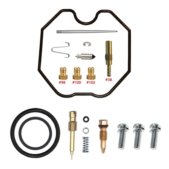 OEM Grade Carburetor Rebuild Kit Compatible with 1982-2000 Honda Cm 125cc Carburetor Motorcycle