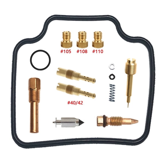 CarbForge Motorcycle Carburetor Rebuild Kit for Honda FES250 Foresight 1997-2005