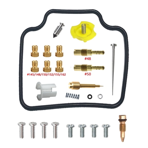 CarbForge Motorcycle Carburetor Rebuild Kit for Honda NX650 Dominator 1988-1994