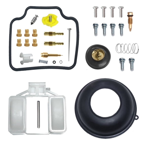 CarbForge Motorcycle Carburetor Rebuild Kit for Honda NX650 Dominator cc Float Diaph Set