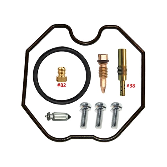 OEM Grade Carburetor Rebuild Kit Compatible with 2015-2024 Honda TMX125 125cc Air-Cooled OHV Carburetor Motorcycle with Float