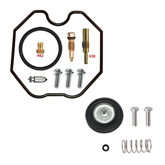 OEM Grade Carburetor Rebuild Kit Compatible with 2015-2024 Honda TMX125 125cc Air-Cooled OHV Carburetor Motorcycle with Float