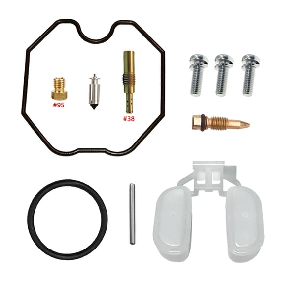 CarbForge Motorcycle Carburetor Rebuild Kit for Honda TRX250 Recon 1997-2001 229cc 229 Float